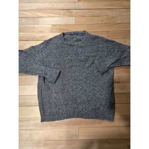 Vintage Northern Isles Wool‎ Sweater XL Gray Speckled